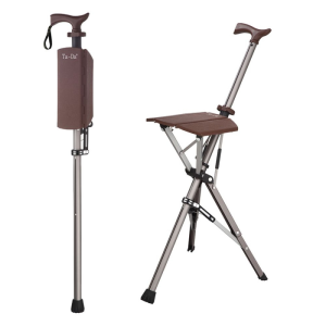 Ta-Da Chair Series 1 Tripod Seat Cane Brown