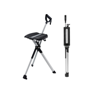 Ta-Da Chair Series 2 Tripod Seat Cane Black (82cm/87cm)